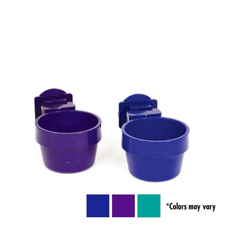 Ware Manufacturing (2-Pack) Ware Plastic Slide-N-Lock Small Pet Crock, 10 Ounce - Assorted Colors - Image 2